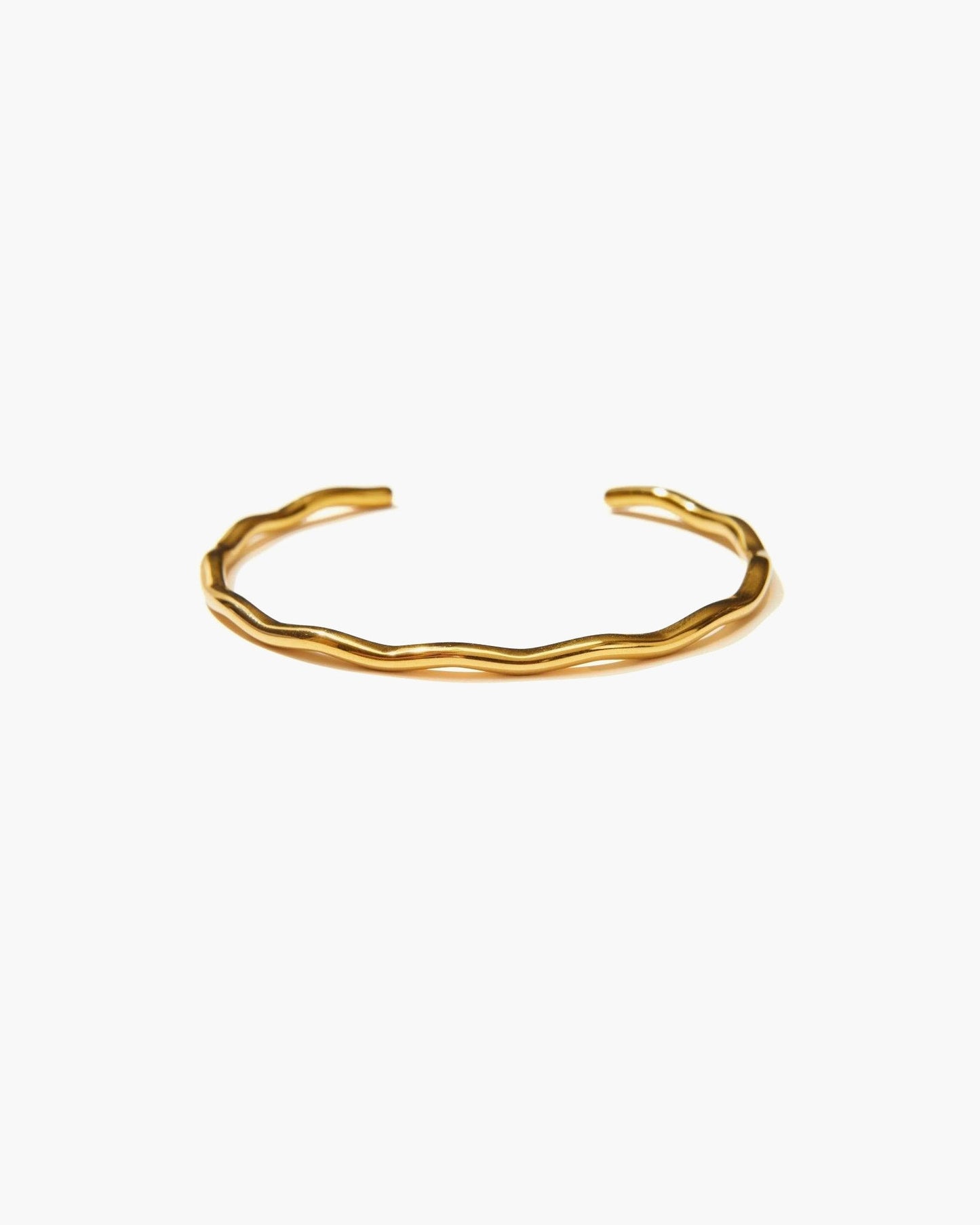 Silver Wave Bangle