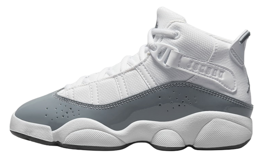 Air Jordan 6 Rings PS White Cool Grey 323432 121