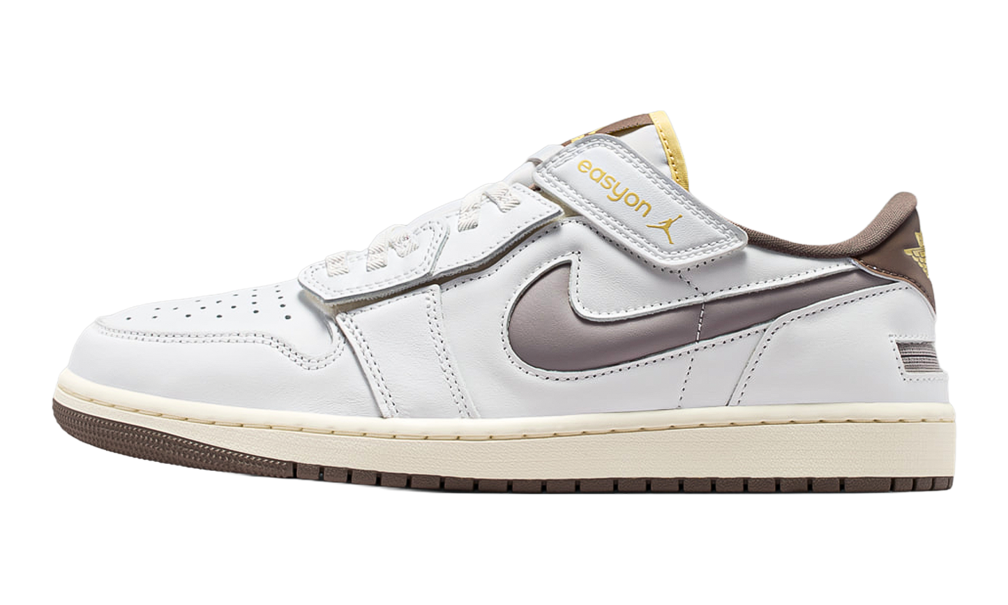 Jordan 1 Low EasyOn White Olive Grey Lemon Wash DM1206 106