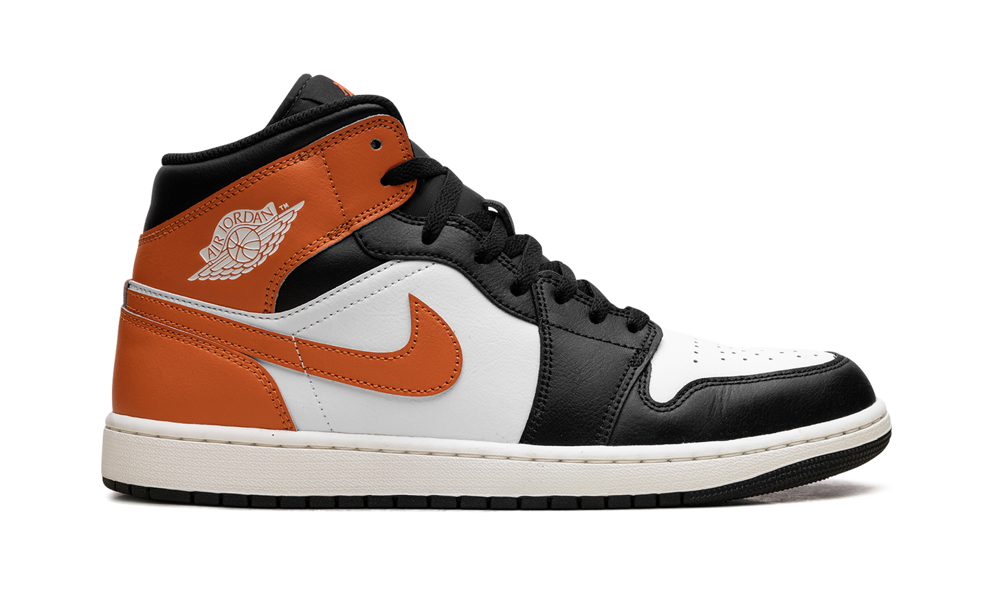 Air Jordan 1 Mid Black Toe Starfish DQ8426 801