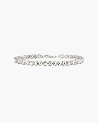 Emerald Tennis Bracelet in Gold