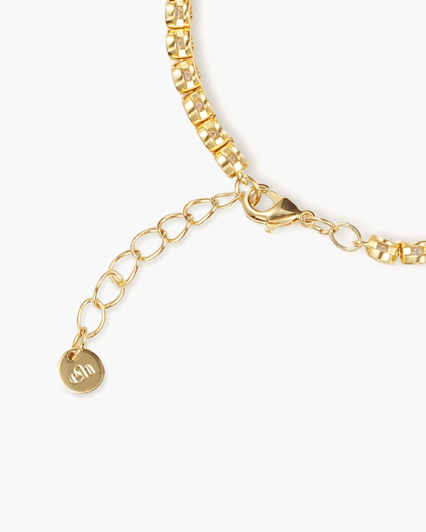 Emerald Tennis Bracelet in Gold