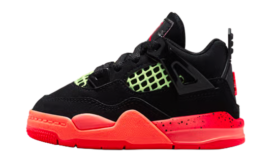 Air Jordan 4 Retro TD Black Infrared Barely Volt II1270 001