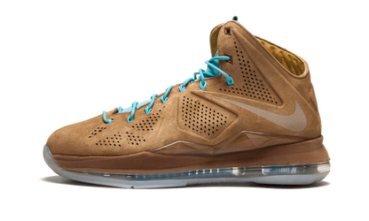 Lebron 10 EXT QS Brown Suede 607078 200