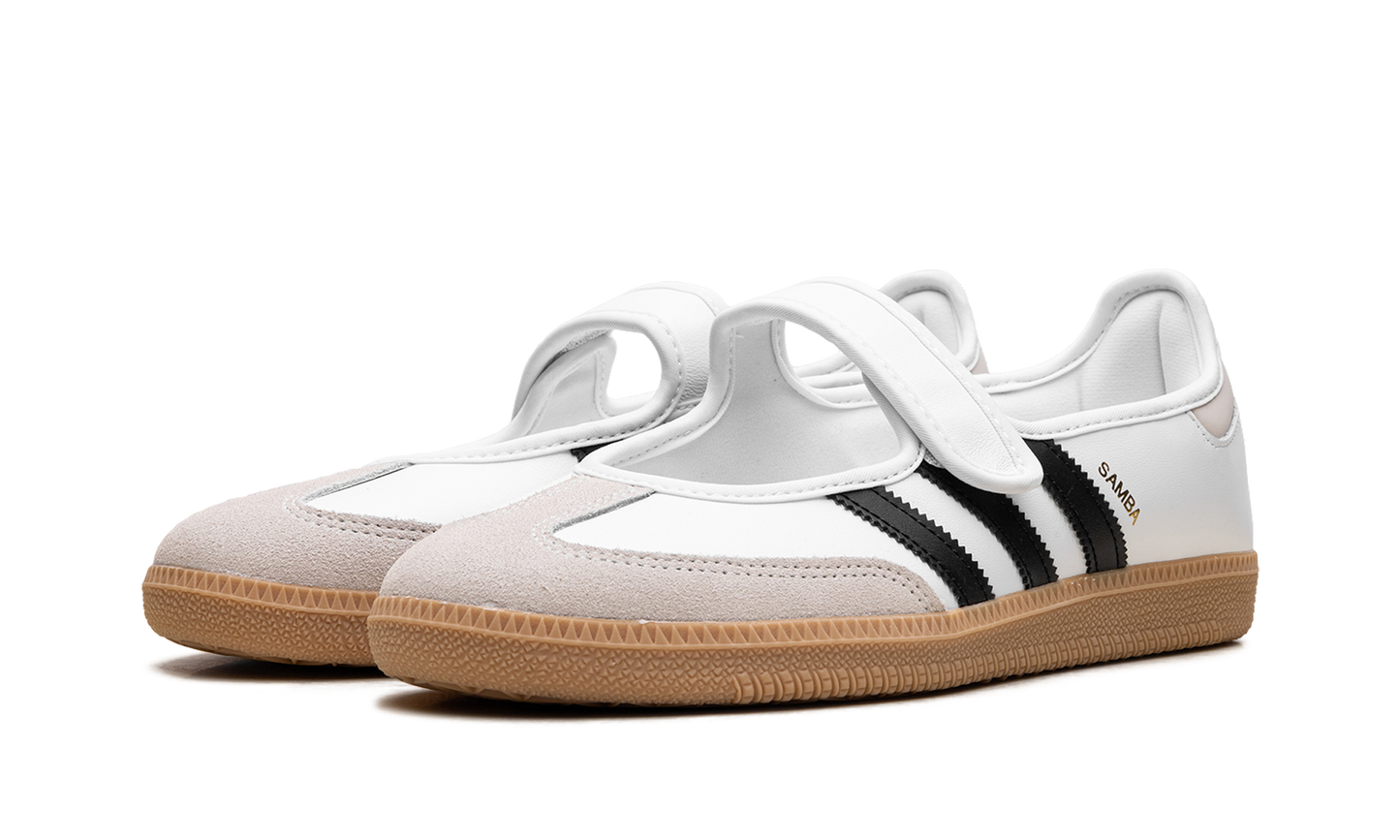 Samba Jane  White Black Gum  JR1402
