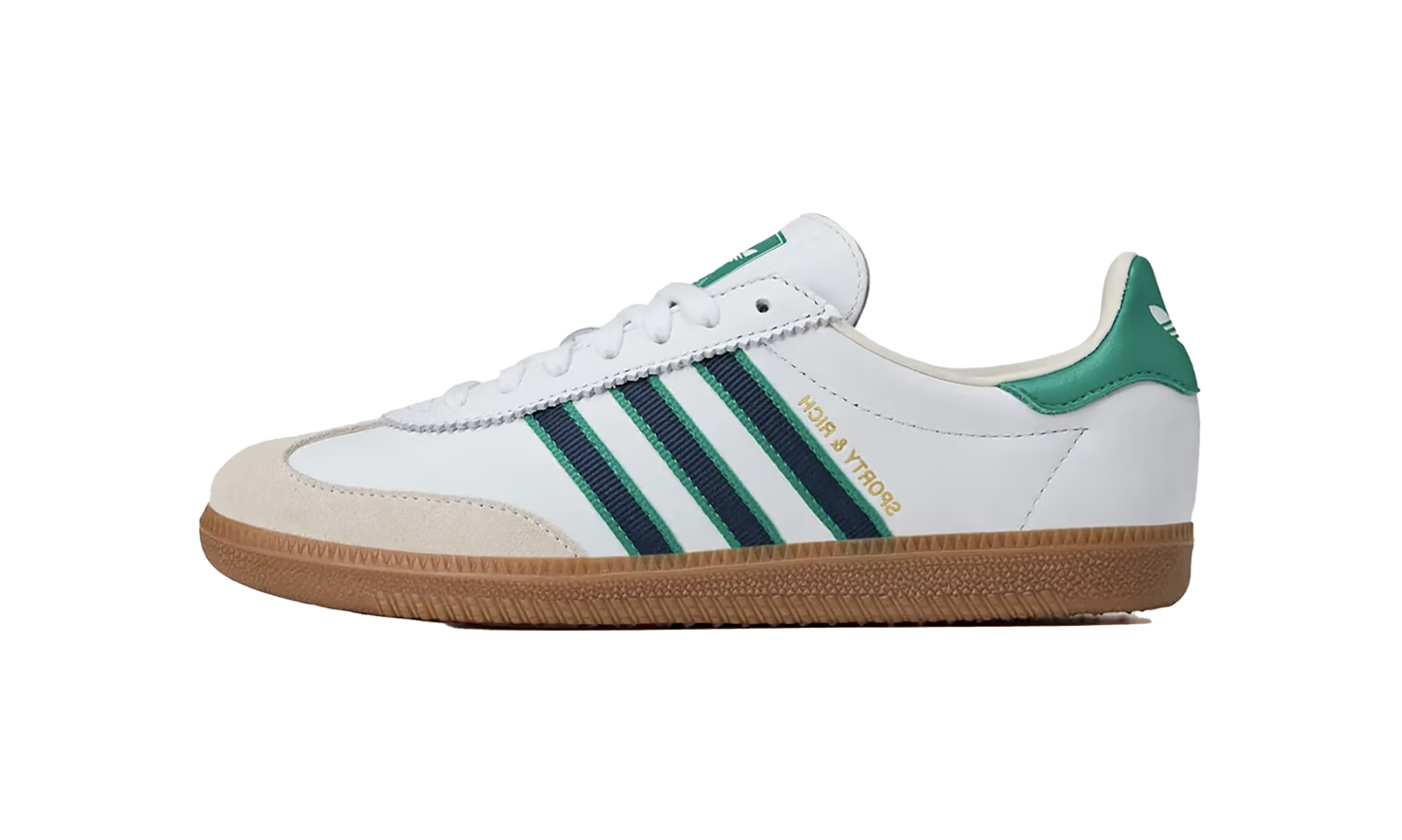 AS 250  Sporty & Rich - White / Green  JQ1353