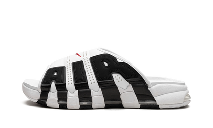 Air More Uptempo Slide NA White Black Red FB7815 100