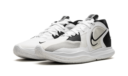 Kyrie 5 Low White Wolf Grey Black DJ6012 102