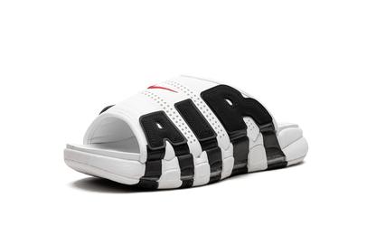 Air More Uptempo Slide NA White Black Red FB7815 100