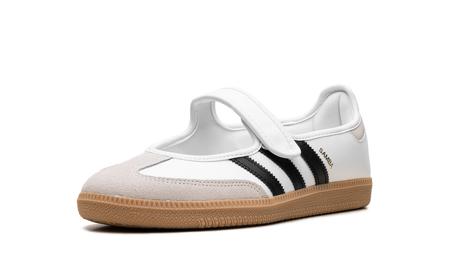 Samba Jane  White Black Gum  JR1402