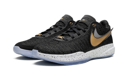 LeBron 20 Black/Metallic Gold DJ5423 003