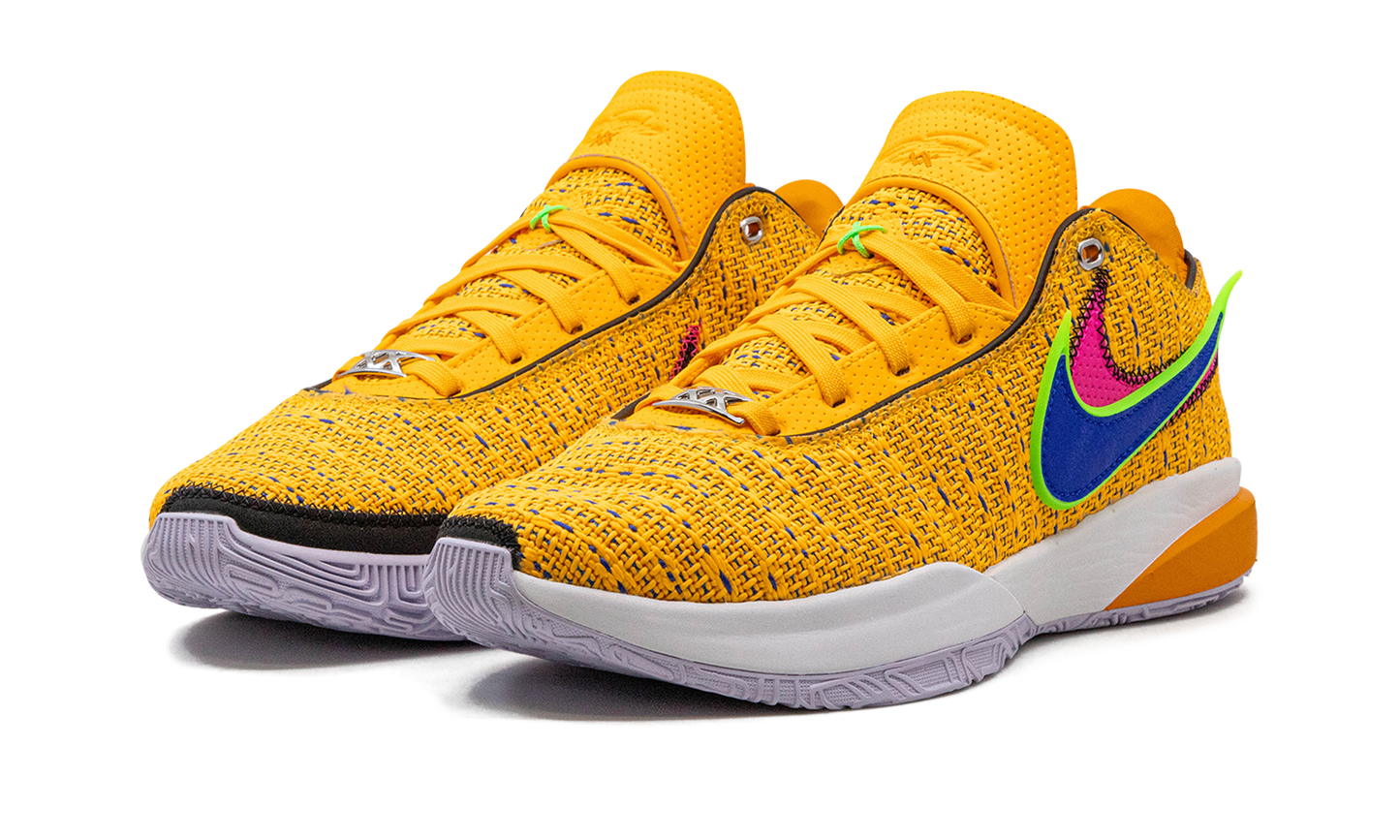LeBron 20 Laser Orange DJ5423 801